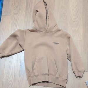 Zara Kids Beige Hoodie with California Print